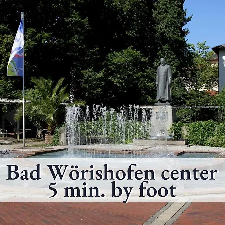 Appartement Tolle Zweiraum-ferienwohnung In Bester Lage L Innenstadtnaehe L 1 Minute Zum Bahnhof L Tv L Free-wlan L Keine Kueche L Willkommen Im Hallo!-apartment 4 Bad Wörishofen